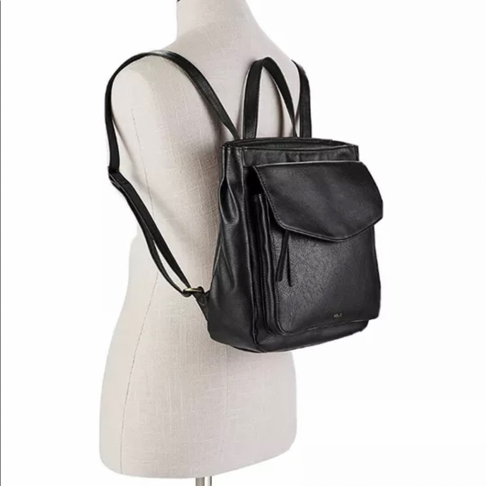 Relic by Fossil Black Brianna Backpack Purse